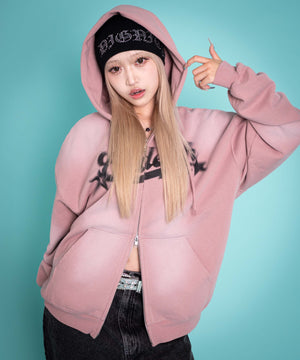 ピンク モデル：160cm L着用