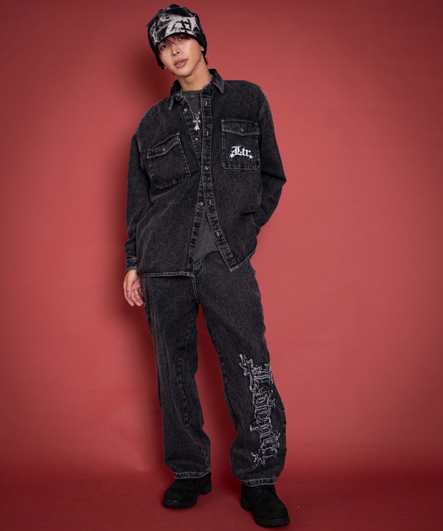 デニムブラックソノタ モデル：175cm L着用