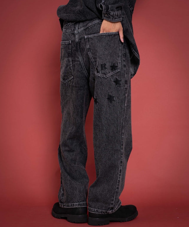 デニムブラックソノタ モデル：175cm L着用