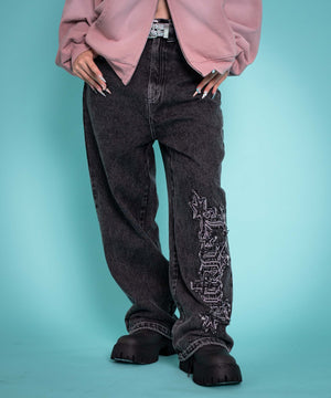 デニムブラックソノタ モデル：160cm L着用