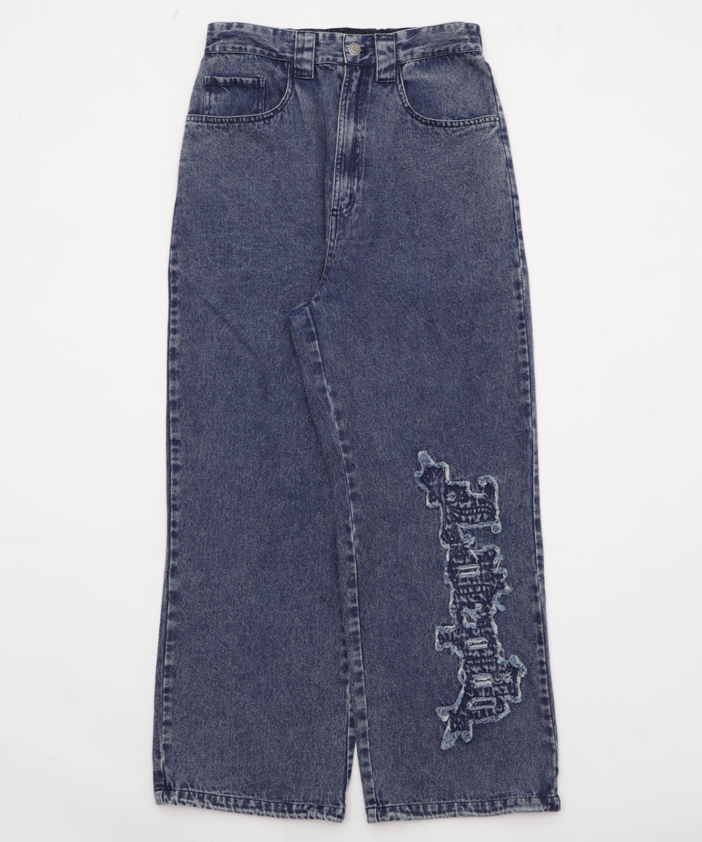 デニム中濃加工