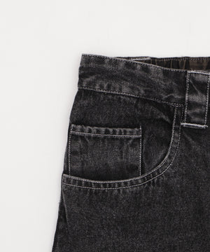 グラフィックデニムパンツ