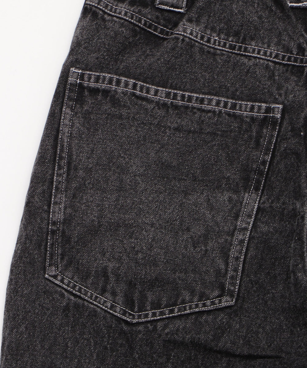 グラフィックデニムパンツ