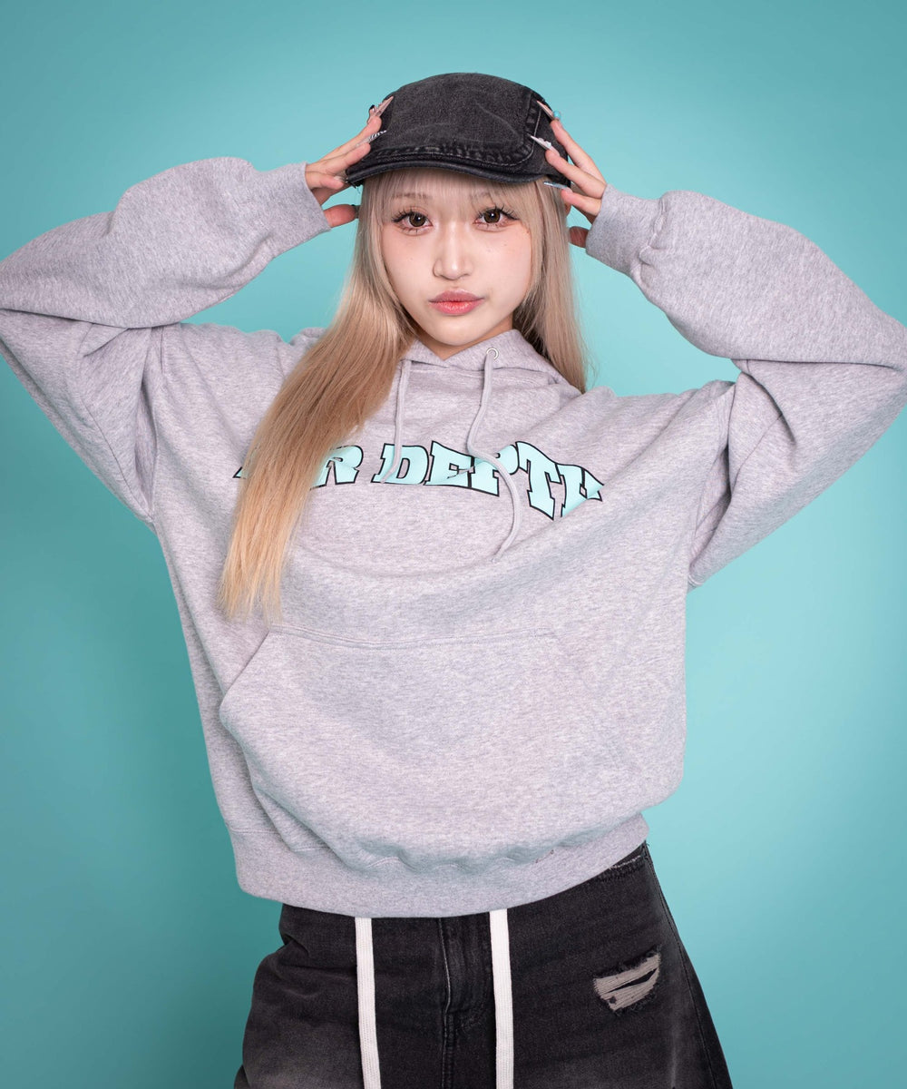 杢グレー モデル：160cm L着用