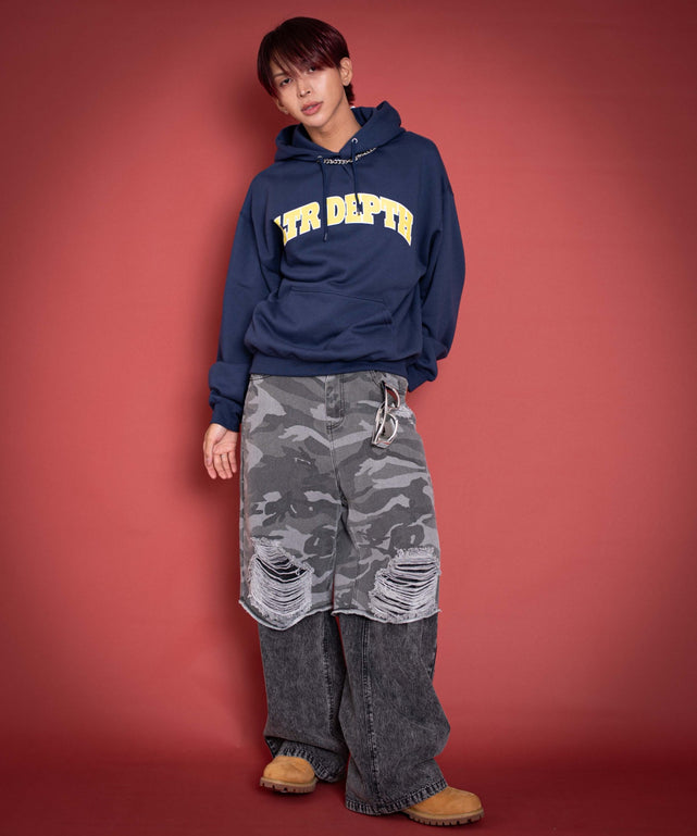 ネイビー モデル：175cm L着用