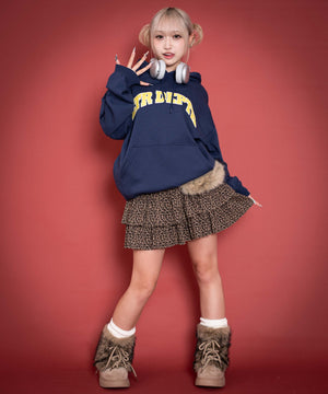 ネイビー モデル：160cm L着用