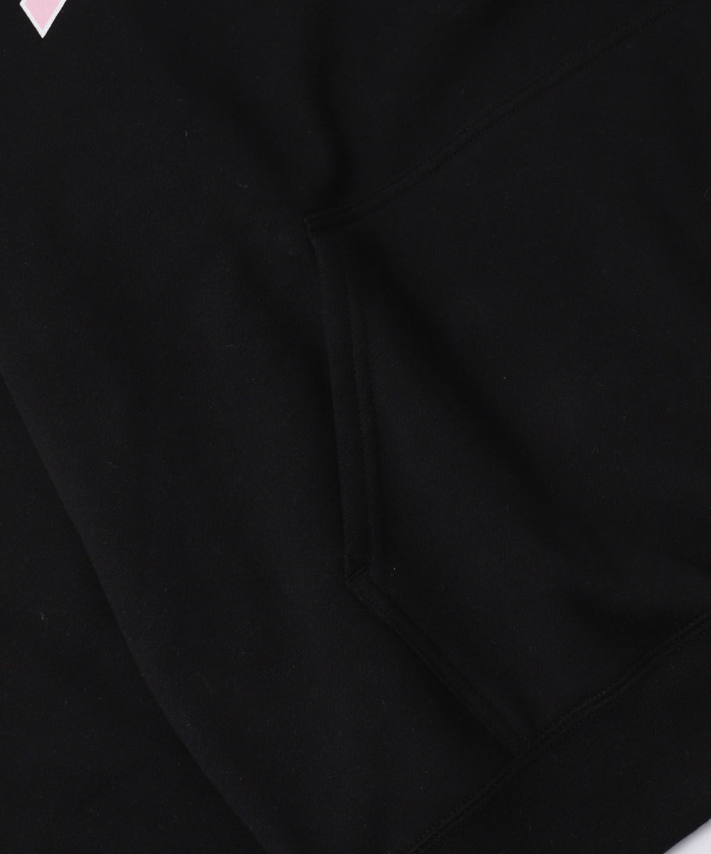 裏起毛カレッジプルパーカー