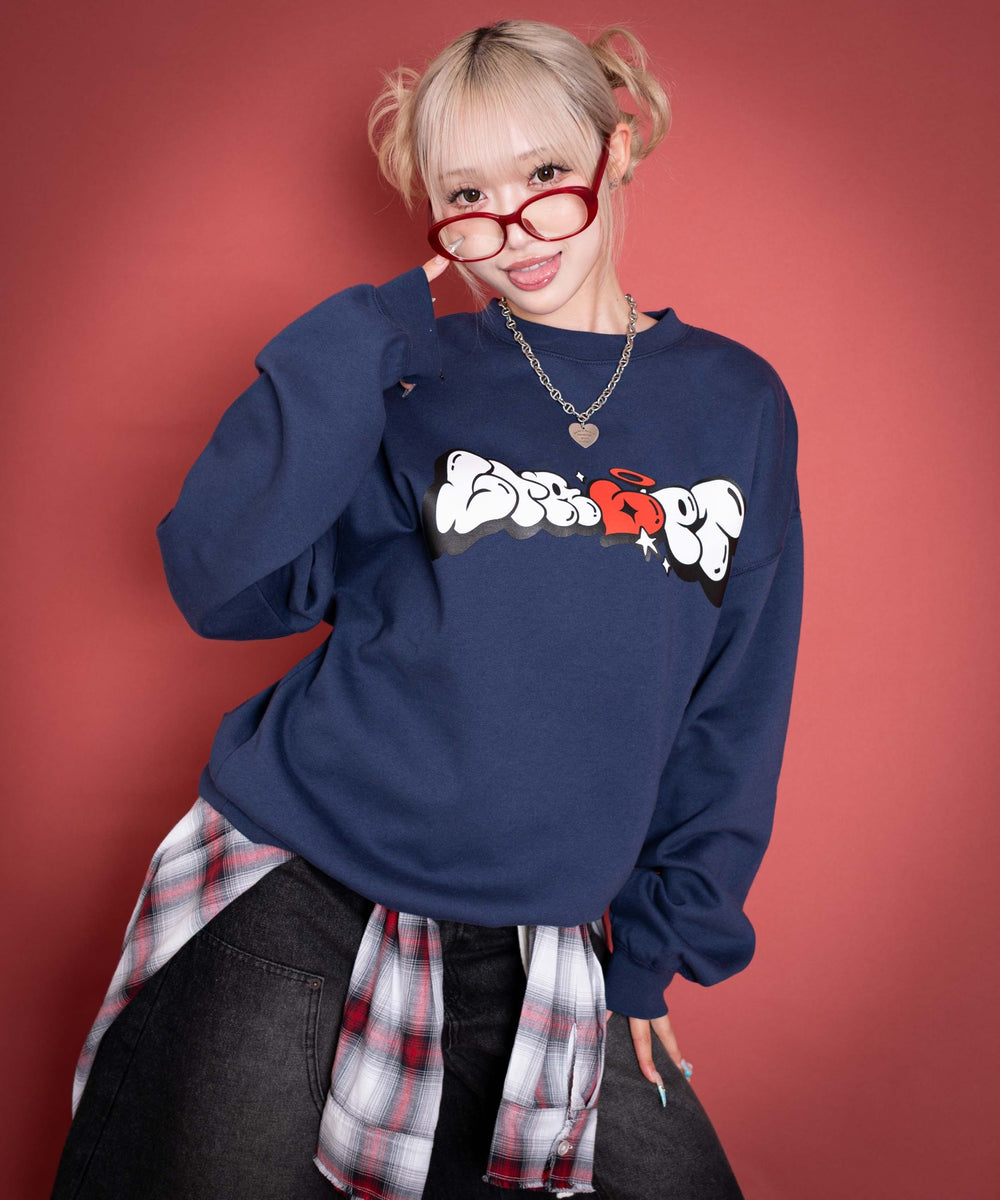 ネイビー モデル：160cm L着用