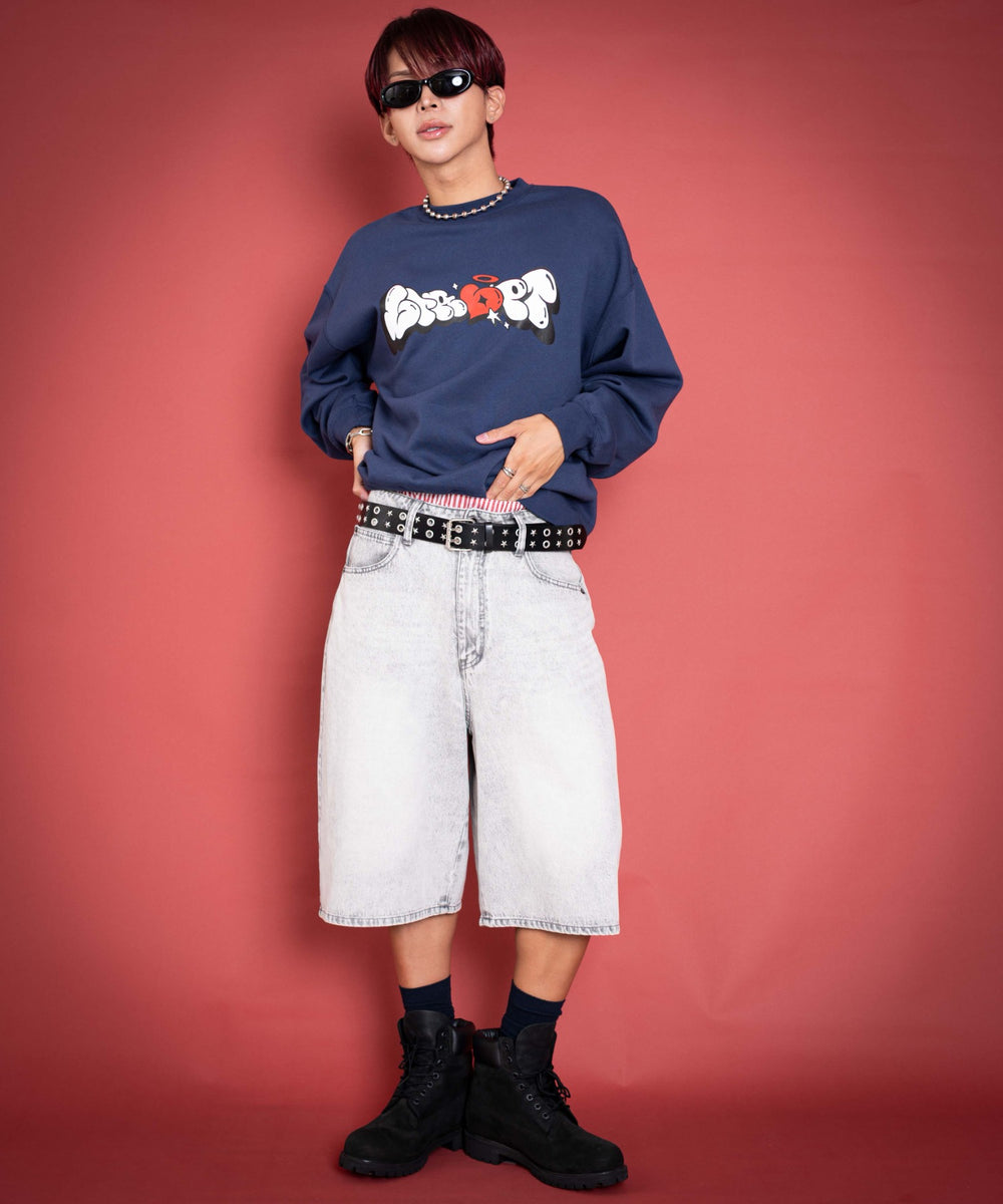 ネイビー モデル：175cm L着用