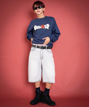 ネイビー モデル：175cm L着用