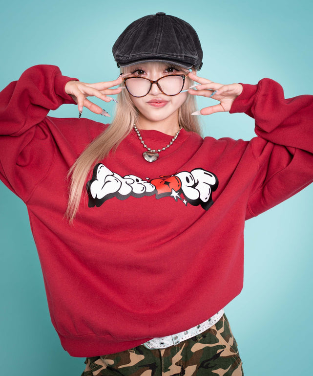 レッド モデル：160cm L着用