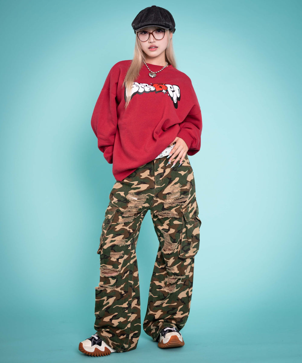 レッド モデル：160cm L着用