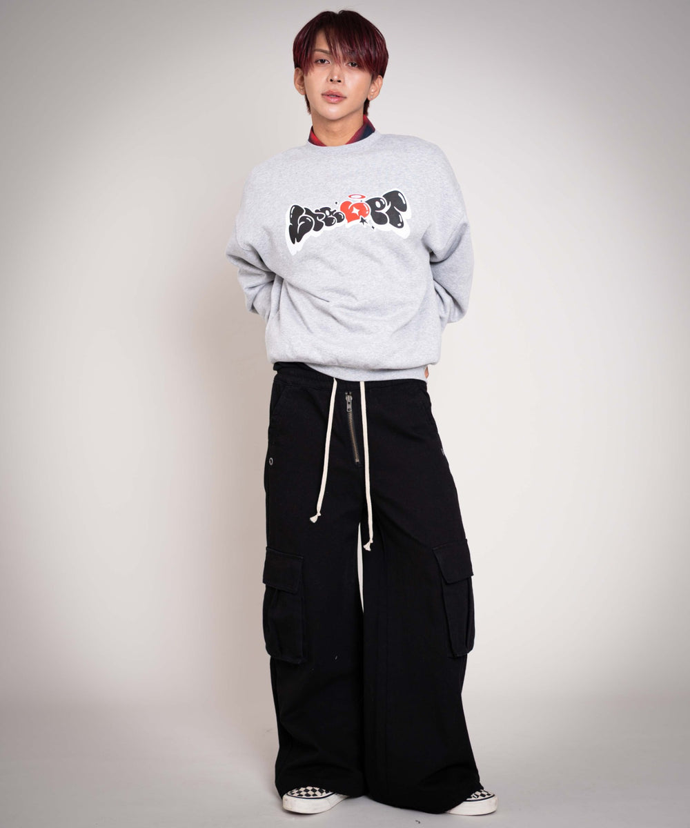 杢グレー モデル：175cm L着用