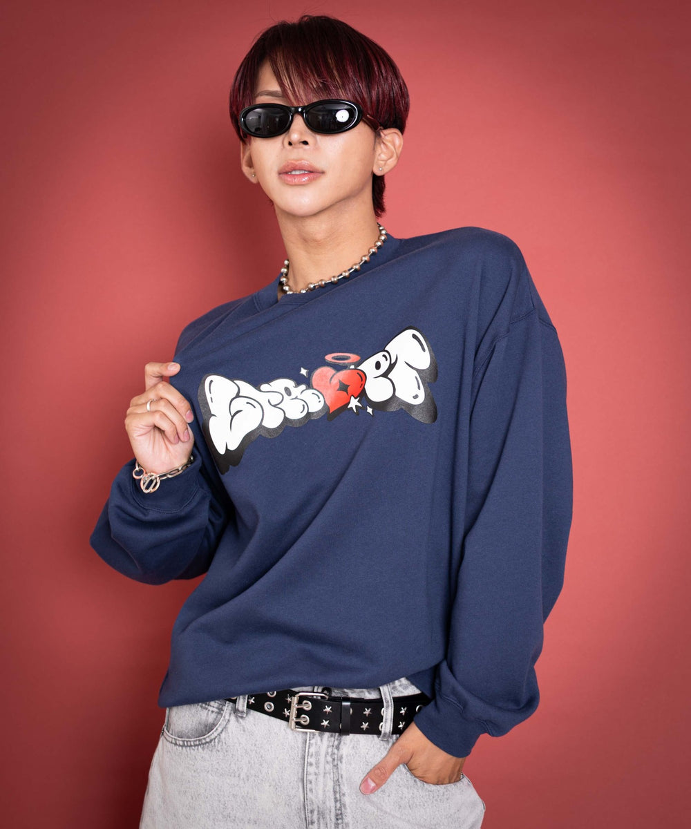 ネイビー モデル：175cm L着用