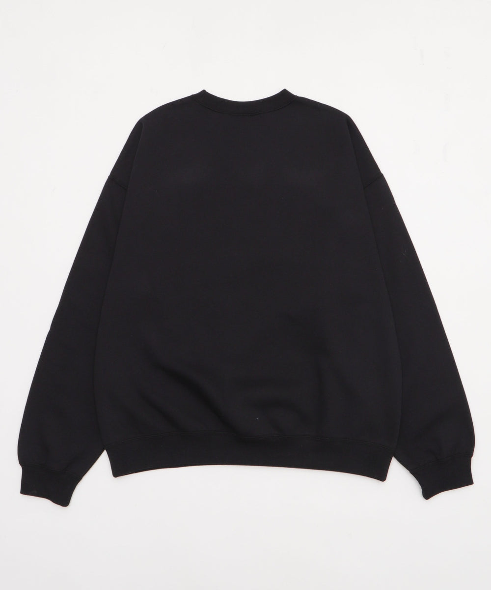 裏起毛ハートモチーフプルオーバー