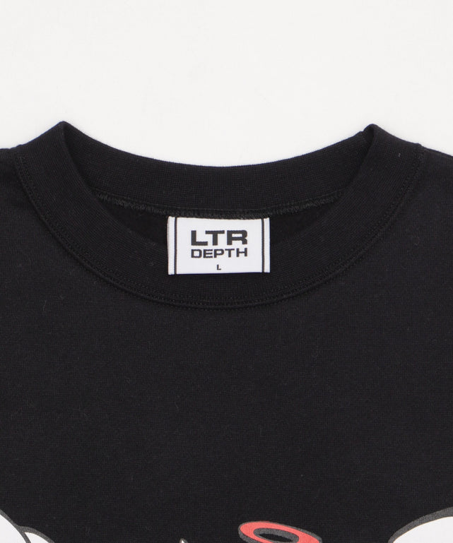 裏起毛ハートモチーフプルオーバー