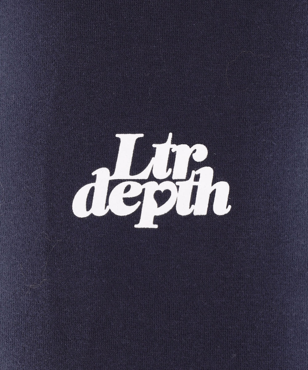 裏起毛ハートモチーフプルパーカー