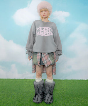 グレーソノタ モデル：154cm M着用