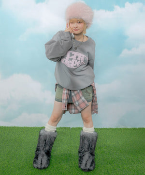 グレーソノタ モデル：154cm M着用