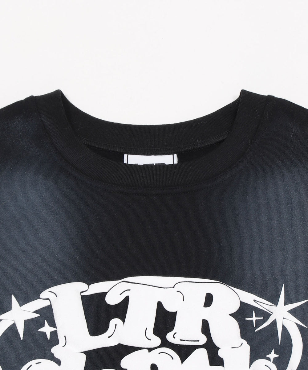 裏起毛サークルロゴプルオーバー