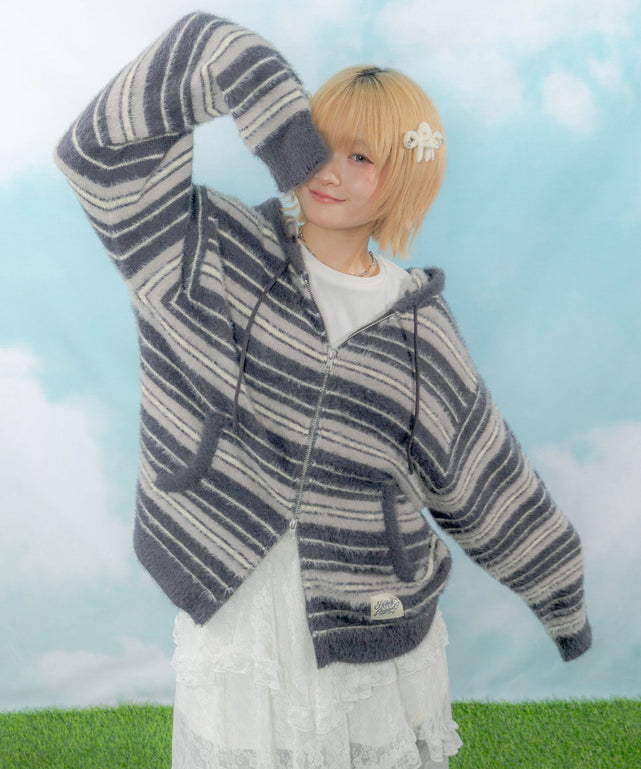 ネイビー モデル：154cm M着用