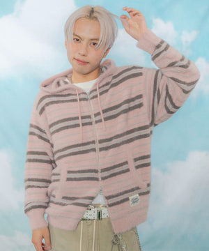 ピンク モデル：170cm L着用