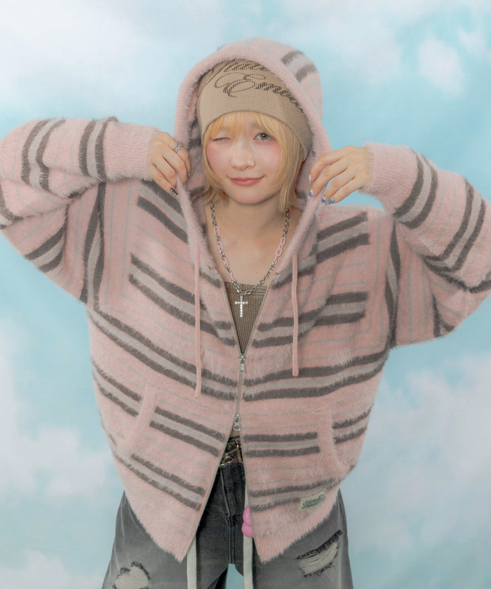 ピンク モデル：154cm M着用