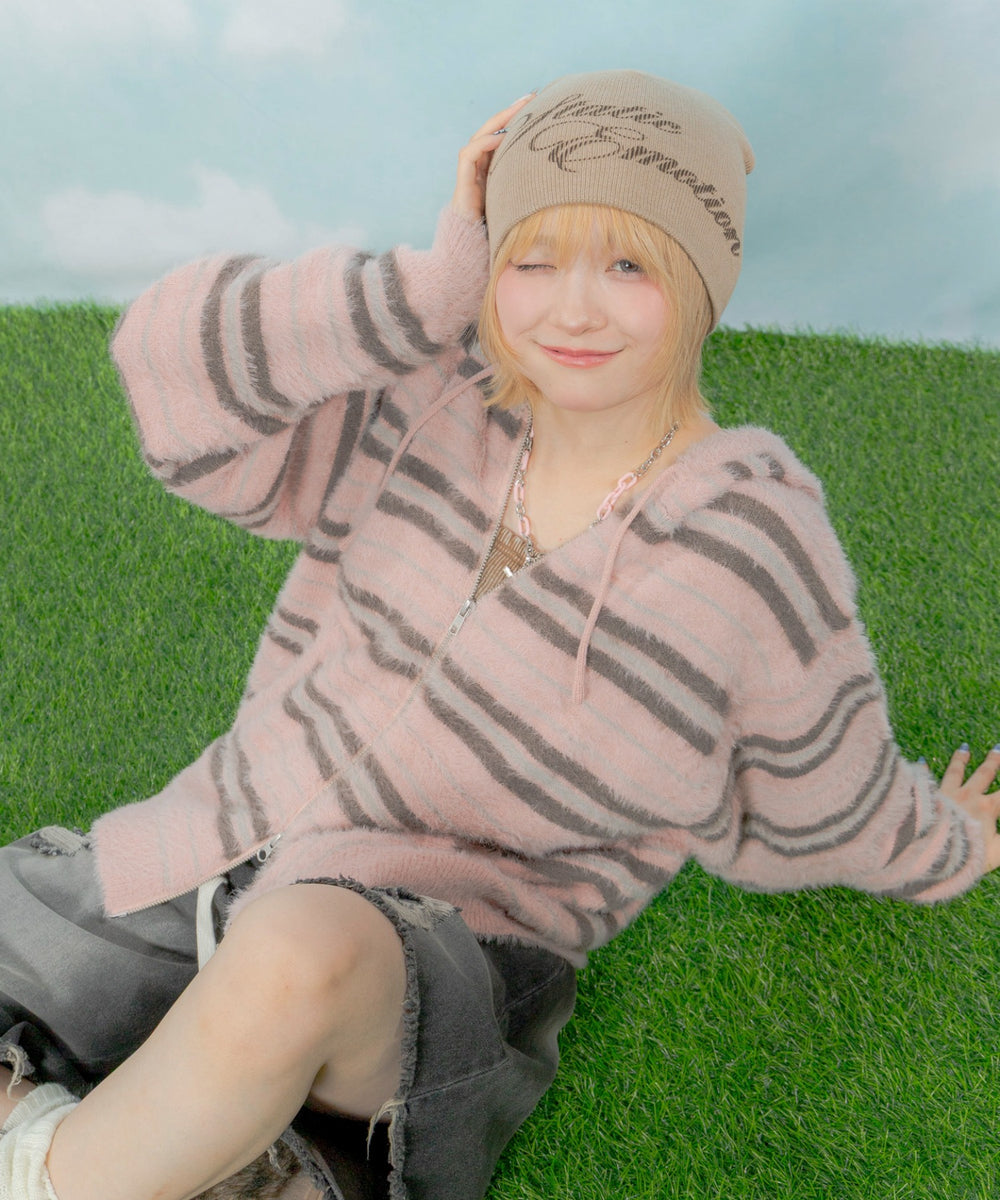 ピンク モデル：154cm M着用