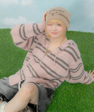 ピンク モデル：154cm M着用