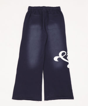裏起毛ハートモチーフスウェットパンツ