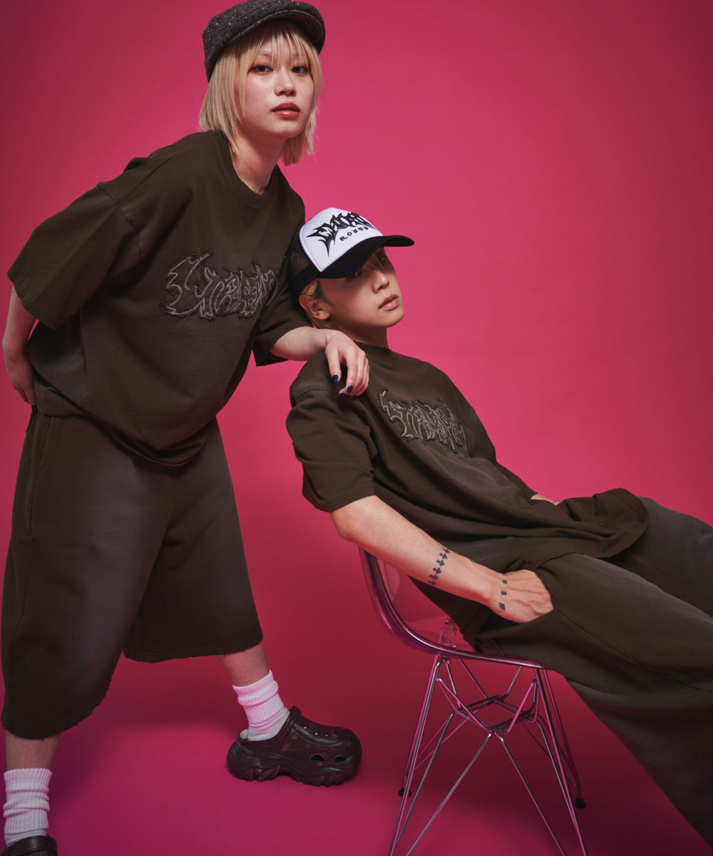 ダメージアップリケグラフィックT（SS）