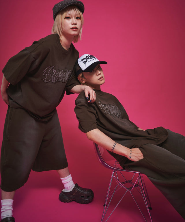 ダメージアップリケグラフィックT（SS）