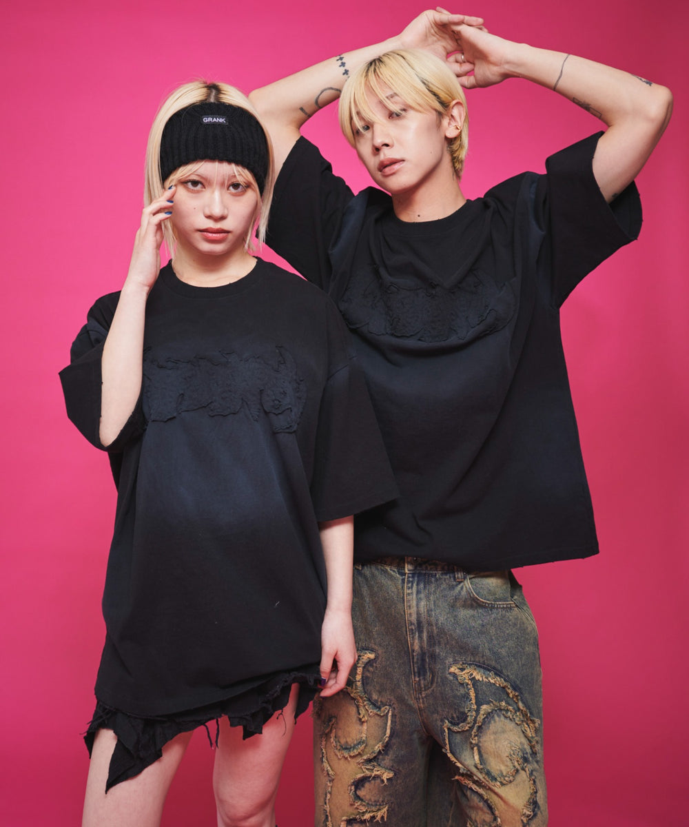 ダメージアップリケグラフィックT（SS）