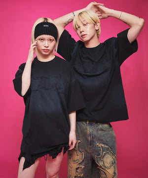 ダメージアップリケグラフィックT（SS）