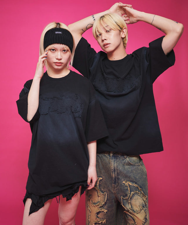 ダメージアップリケグラフィックT（SS）