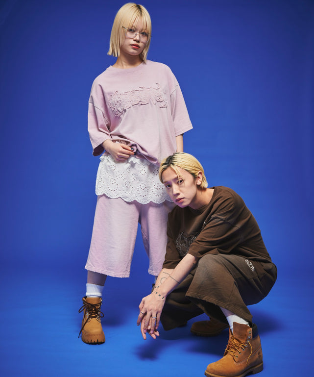 ダメージアップリケグラフィックT（SS）