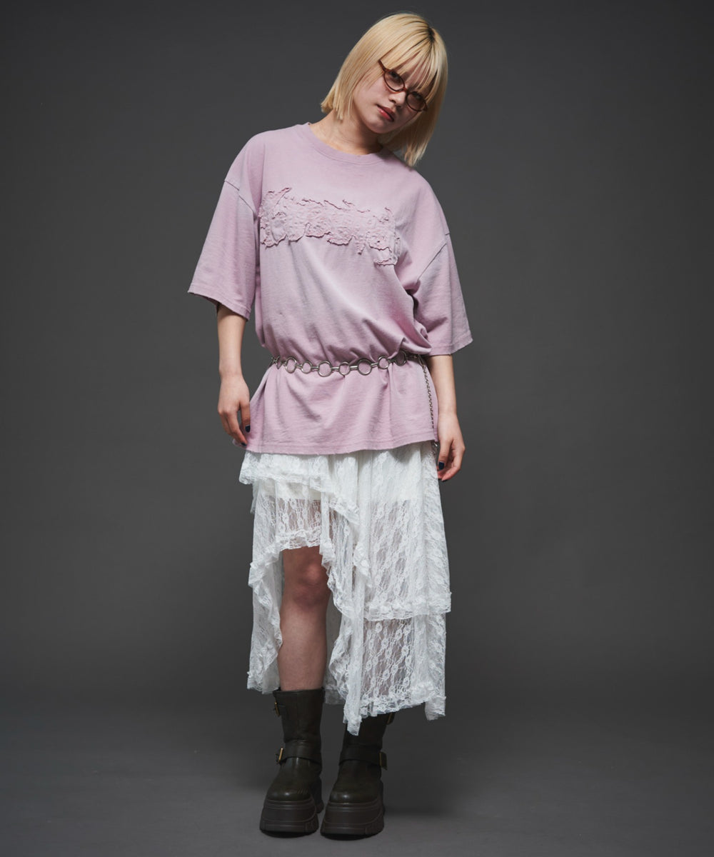 ピンク モデル:165cm M着用