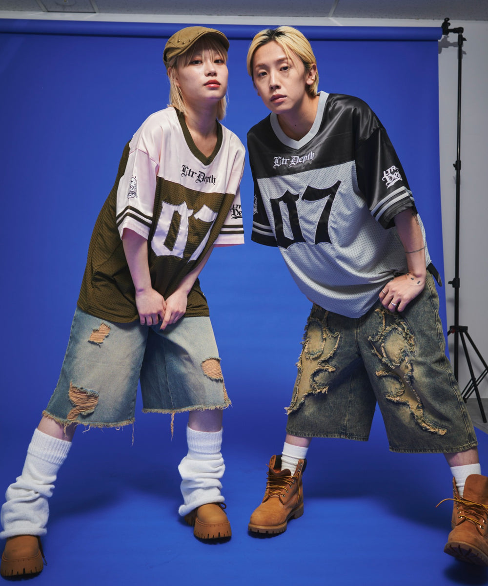 ピンク　グレー