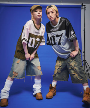 ピンク　グレー