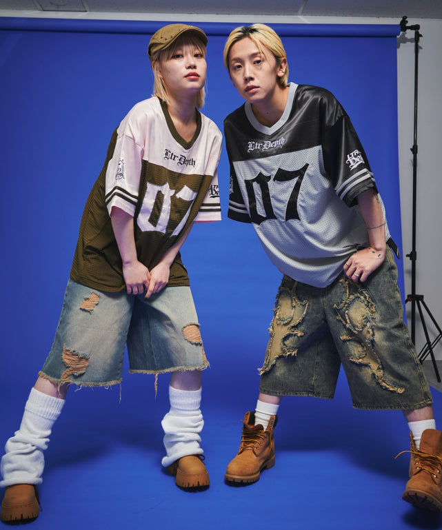 ピンク　グレー