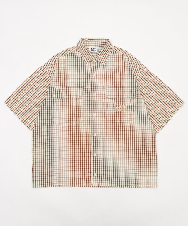 ベージュチェック１