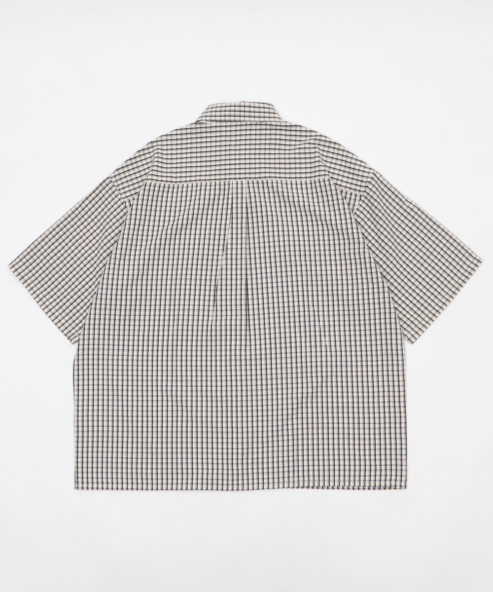ミニマムチェックロゴシャツ（SS）