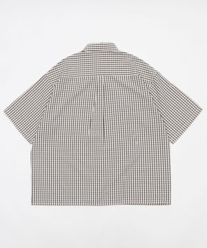 ミニマムチェックロゴシャツ（SS）