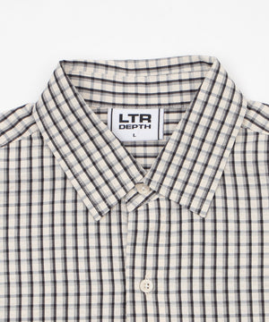 ミニマムチェックロゴシャツ（SS）