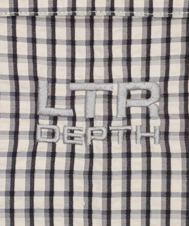 ミニマムチェックロゴシャツ（SS）