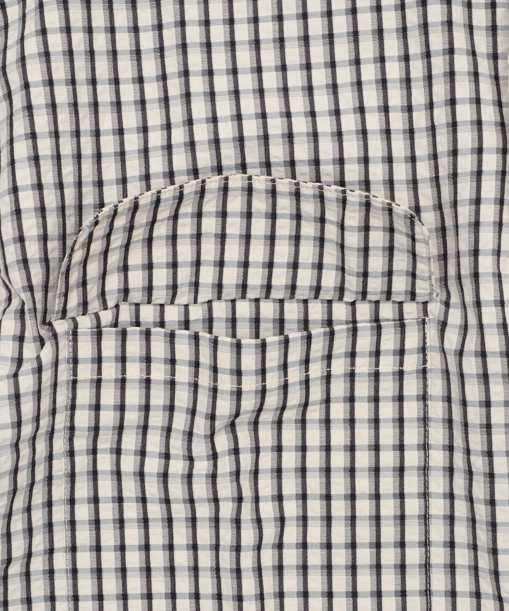 ミニマムチェックロゴシャツ（SS）