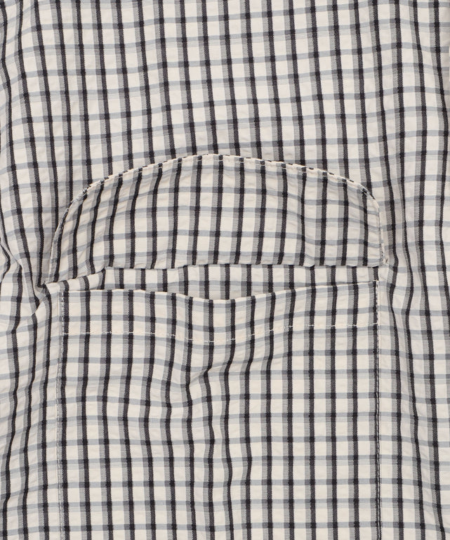 ミニマムチェックロゴシャツ（SS）