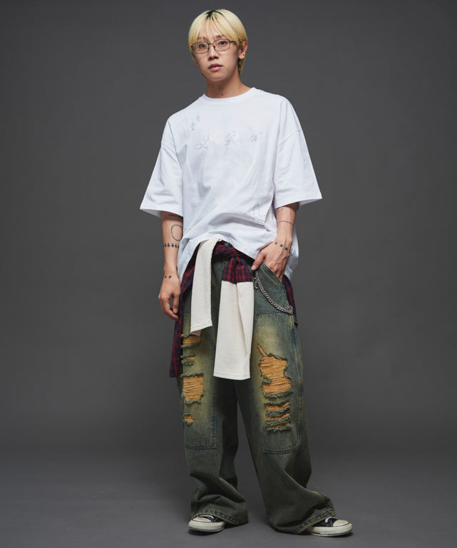 ホワイト モデル：175cm L着用