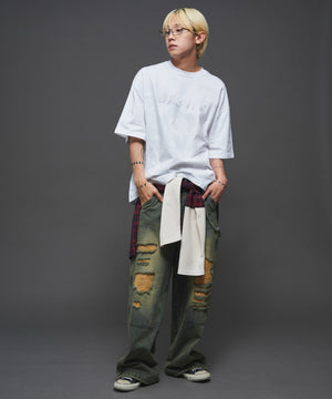 ホワイト モデル：175cm L着用