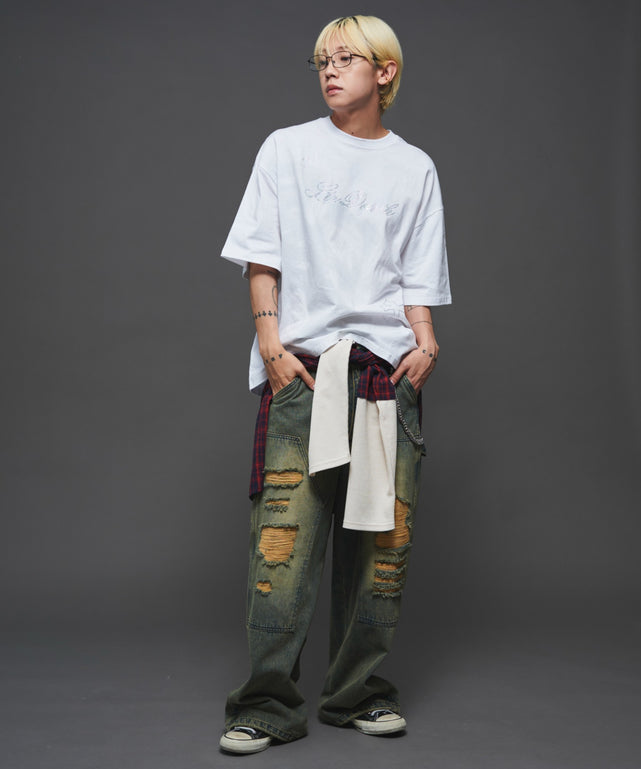 ホワイト モデル：175cm L着用